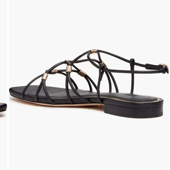 PAIGE Aurora Ankle Strap Sandal Black 7.5 BRAND NEW - Picture 2 of 13